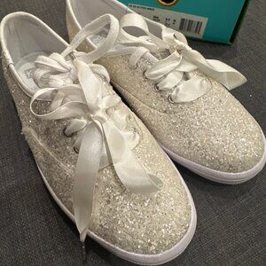 Kate Spade Keds Glitter Sneakers